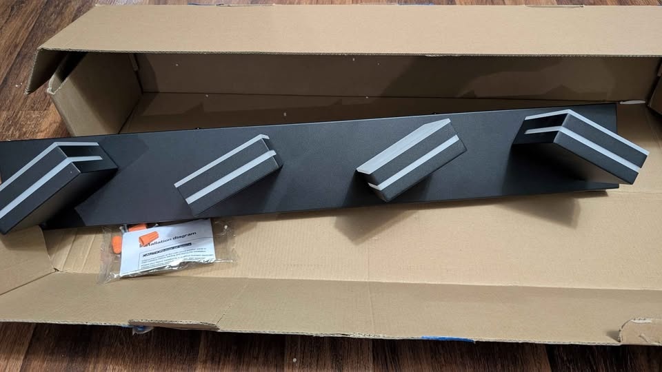 SINERISE LED Modern Bathroom Vanity Light - Matte Black - photo 4