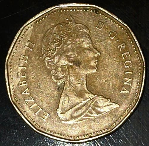 CANADA 1988 ONE 1 DOLLAR LOONIE COIN
