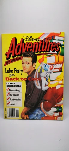 Rare 90s Disney Adventures Magazine, Luke Perry