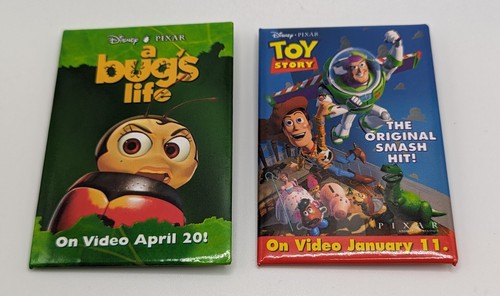 Walmart Staff Pins - Pixar DVD Releases