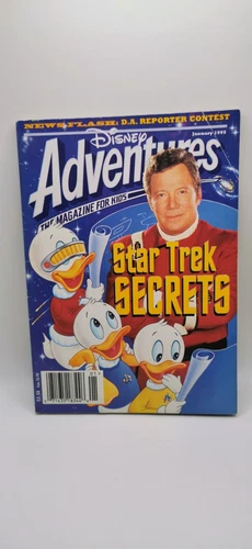 Disney Adventures Magazine 1995 Star Trek Secrets