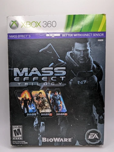 Mass Effect Trilogy (Xbox 360, 2012)