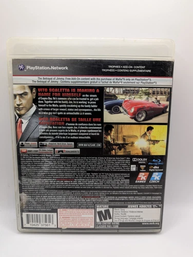 Mafia II (Sony PlayStation 3 PS3) - photo 3