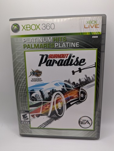 Burnout Paradise Platinum Hits (Xbox 360, 2008)