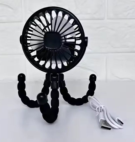 Baby Stroller Fan Hand Held Rechargeable USB