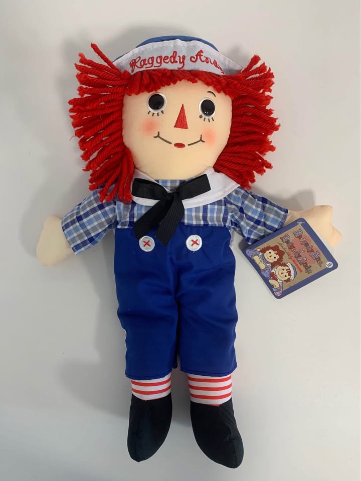 Collectibles Vintage Raggedy Ann & Andy Dolls Set - photo 4