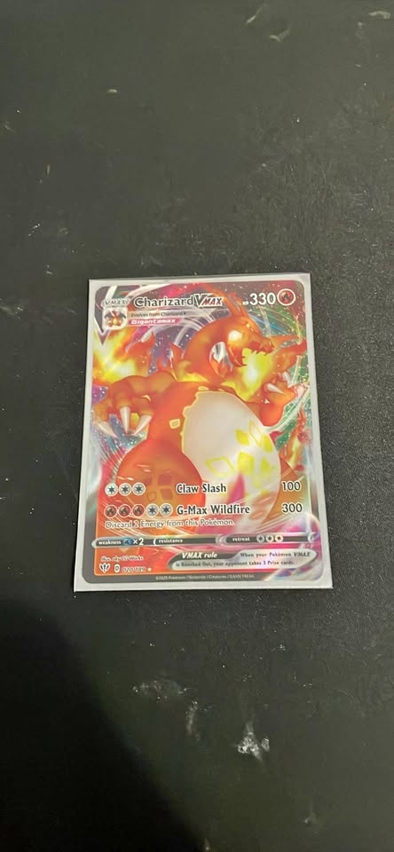 gmax charizard pokemon card Official Pokmon TCG: Gigantamax Sleeves (65 Sleeves) Preserved in a tamper Oversized Pokemon Card Charizard VMAX