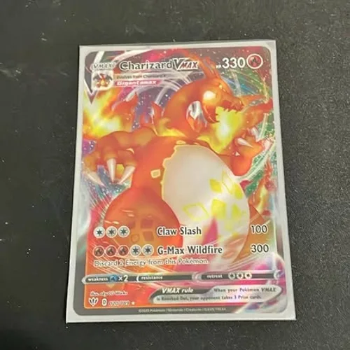gmax charizard pokemon card Official Pokmon TCG: Gigantamax Sleeves (65 Sleeves) Preserved in a tamper Oversized Pokemon Card Charizard VMAX