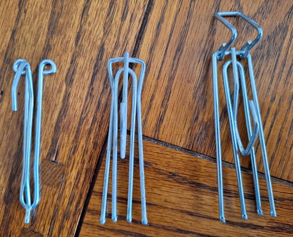Vintage Curtain Hooks