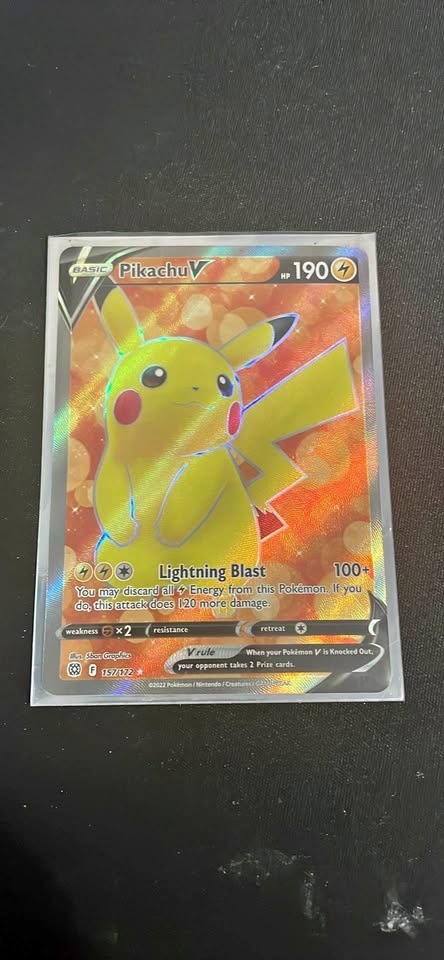 Authentic Pickachu v for sale