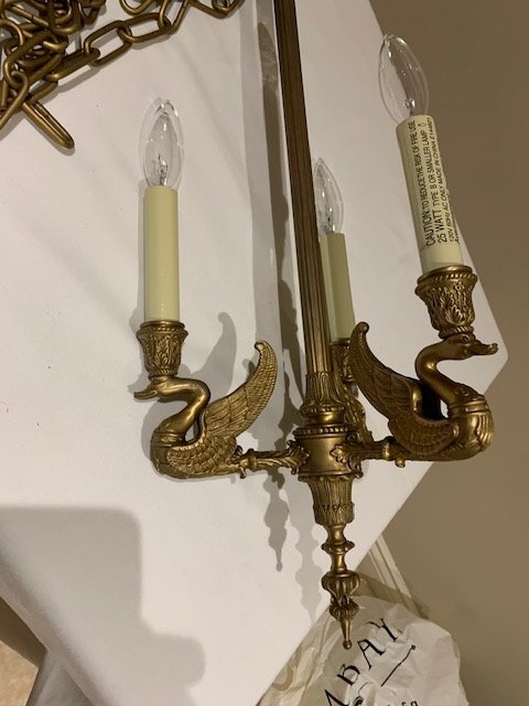 Light Fixture Bombay Vintage French Empire - photo 5