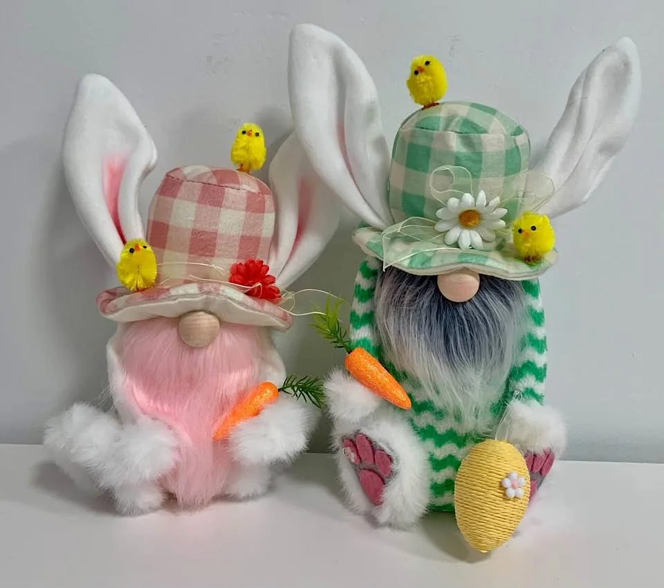 Easter Bunny Gnomes - Handcrafted thumbnail