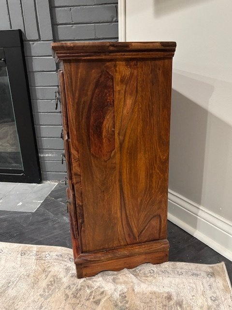 Small wood storage chest - photo 2