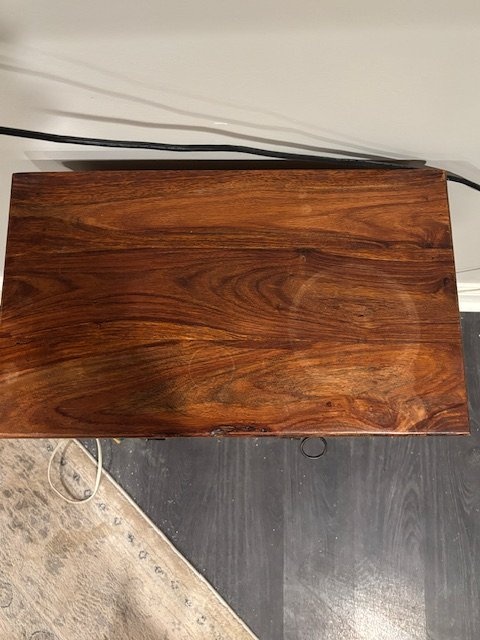 Small wood storage chest - photo 5