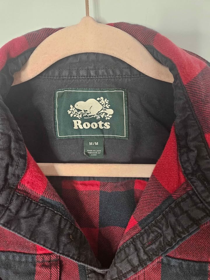 Men's Roots flannel button down - photo 3