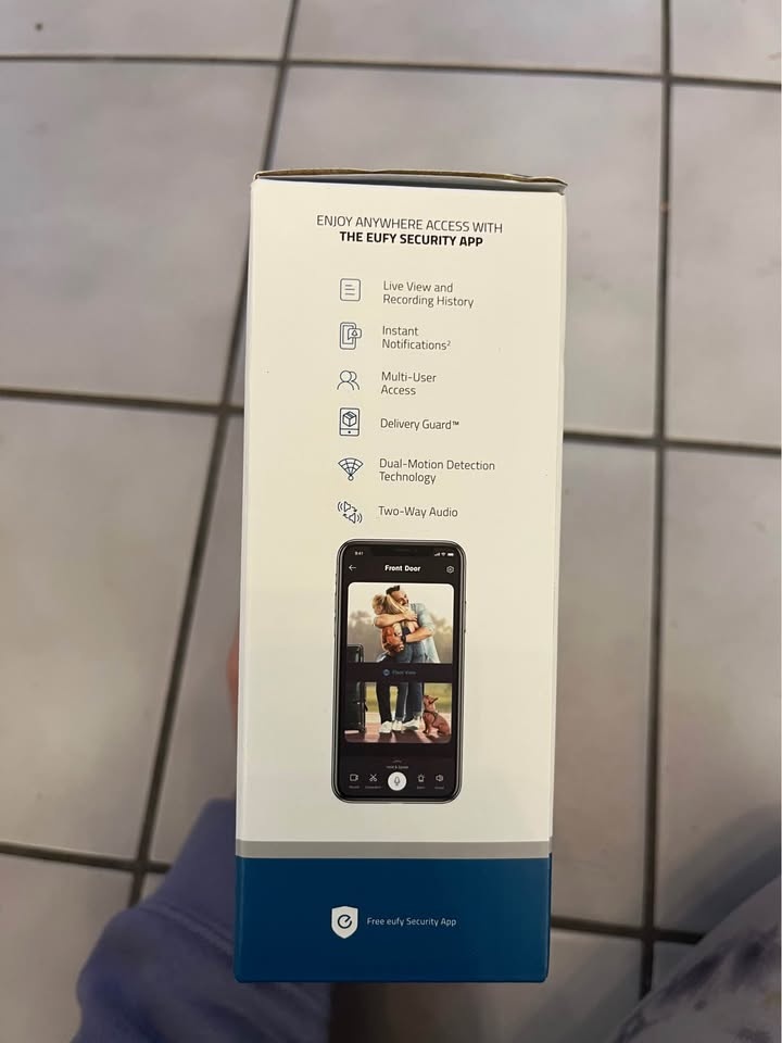 Eufy dual camera Video Doorbell (Wired) S330 - photo 2