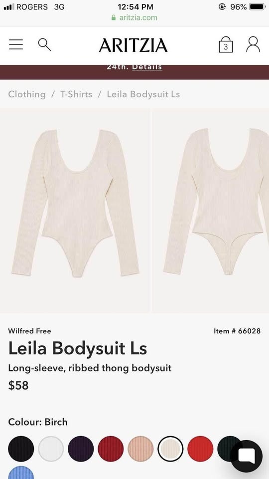 Wilfred Free Leila Bodysuit NWT Small - photo 3