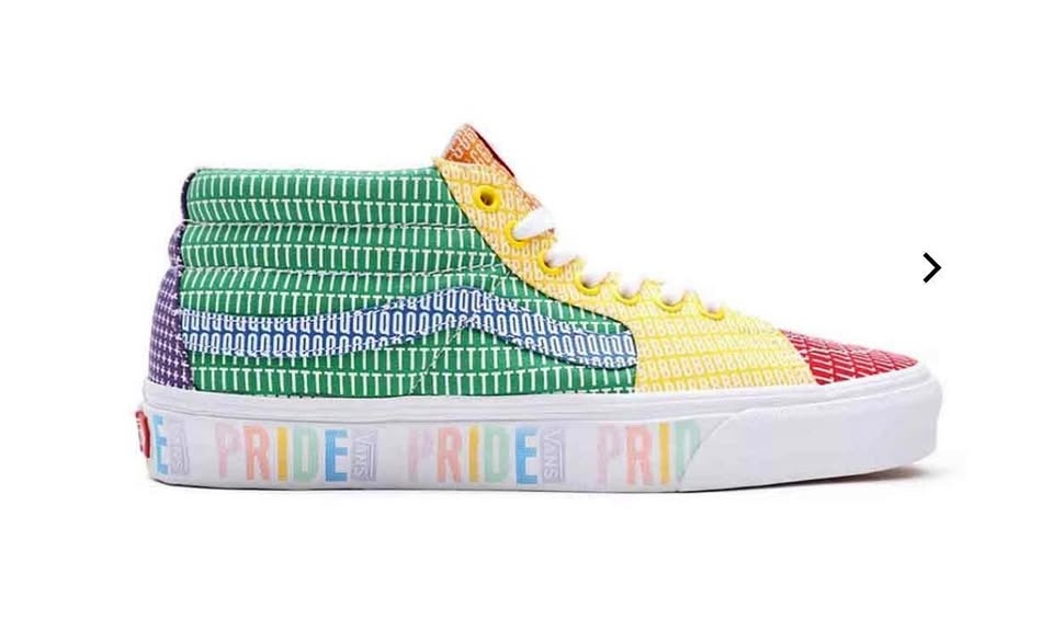 Vans - Unisex Pride Sk8-Mid Shoes new