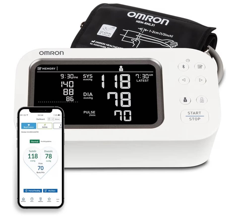 OMRON Platinum BP Monitor 🧡 - photo 5