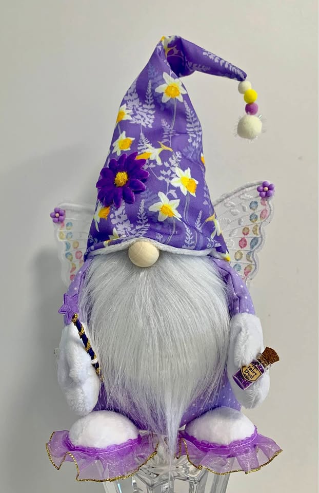 Handcrafted Butterfly Fairy Gnomes
