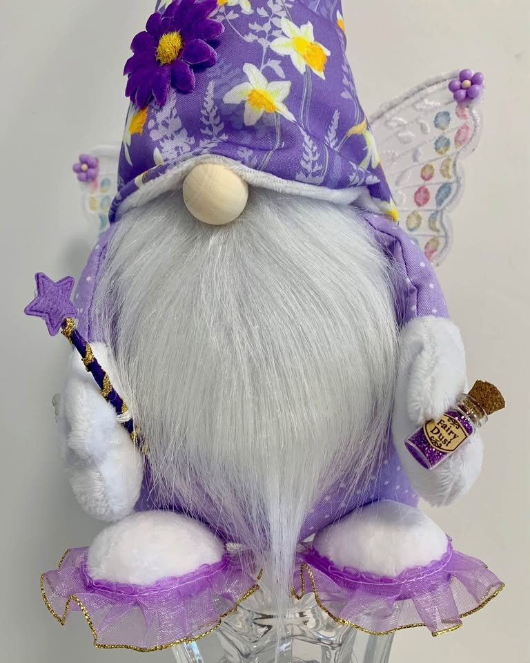 Handcrafted Butterfly Fairy Gnomes - photo 4
