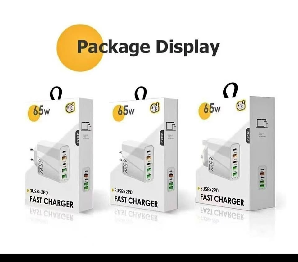 65W ADAPTOR SUPER FAST CARGER
