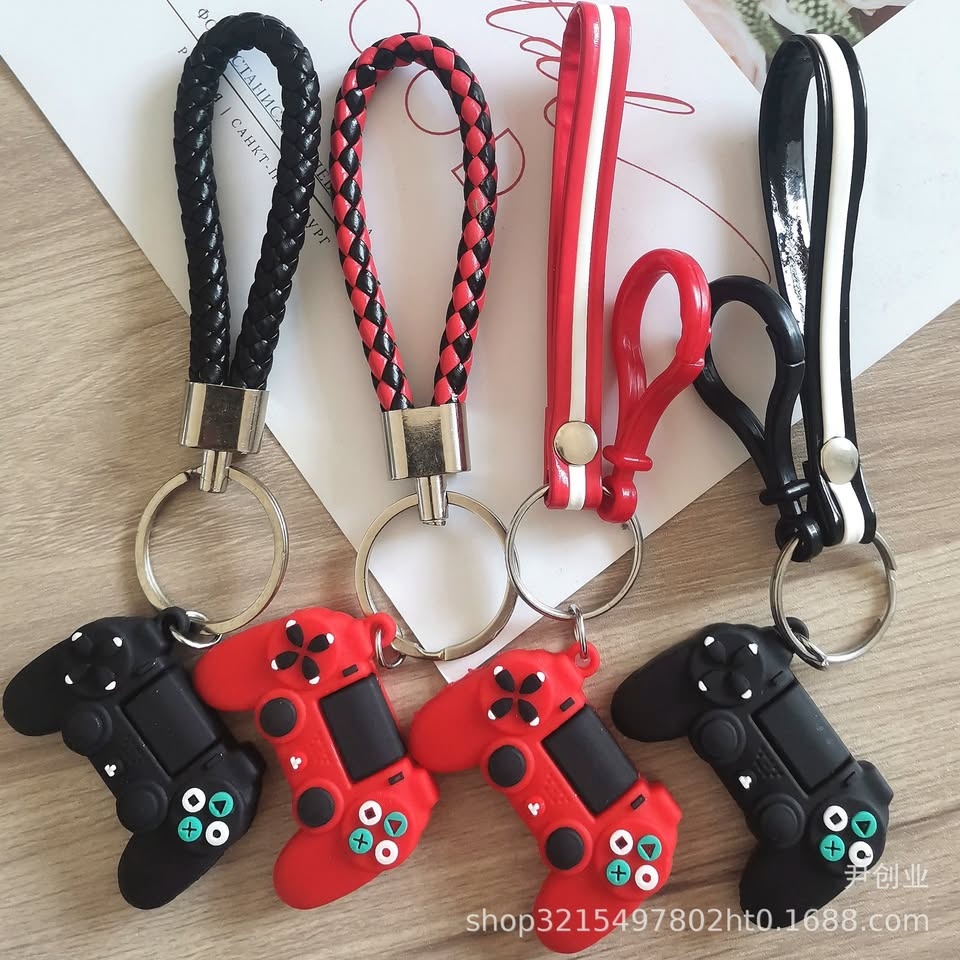 2 PIECES PLAY STATION CONSOLE KEYCHAIN - photo 2