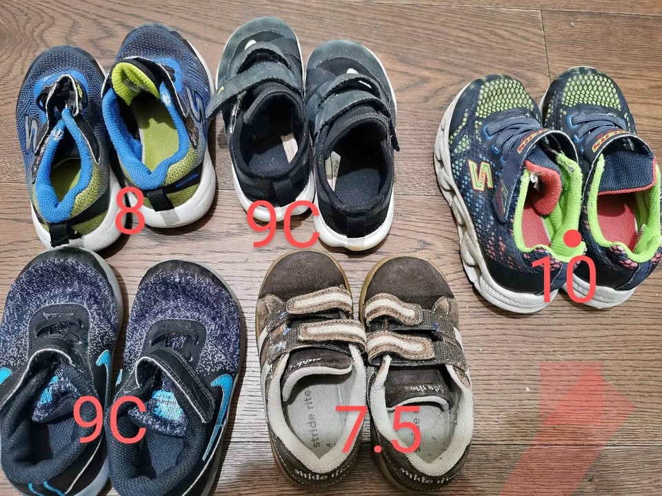 Bundle Sale Boys Shoes Lot Size 8 9 10 Take all for $10