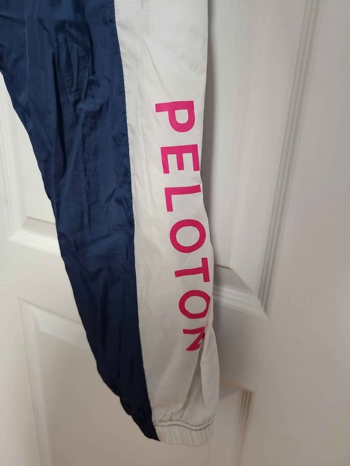 Peloton Track Pants / Joggers – Blue & White – Unisex Fit - photo 4