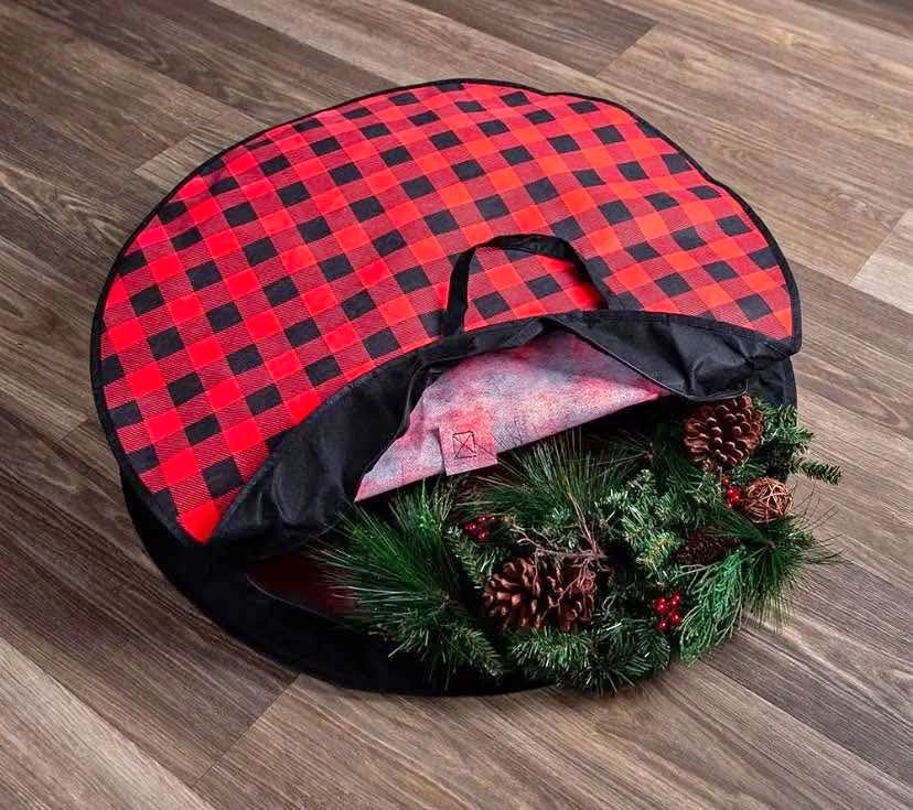 Wreath storage bag