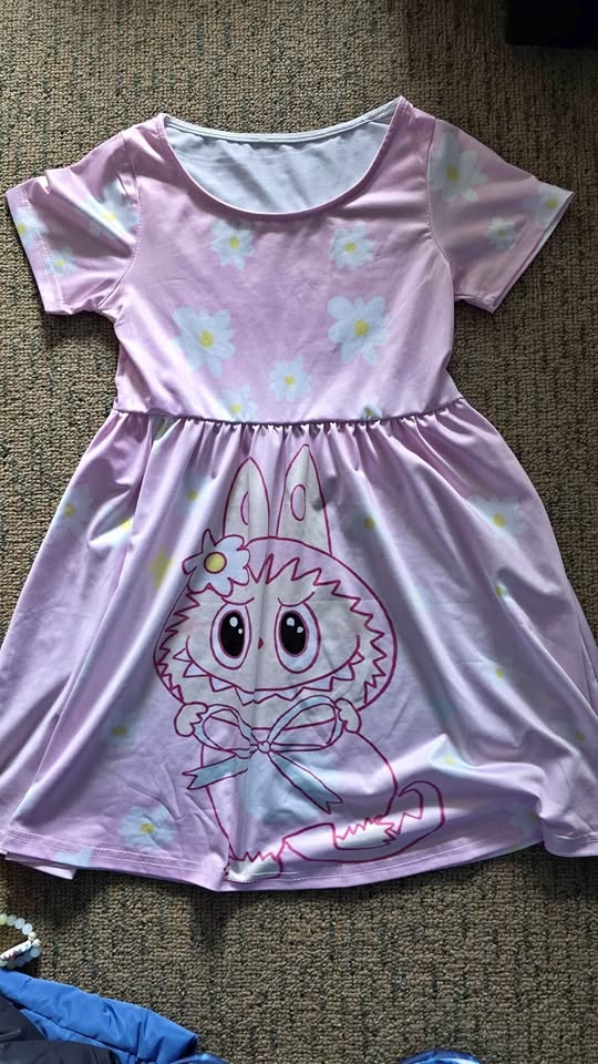 Like new labubu dress ( size 6/7)