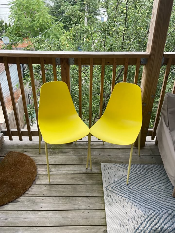 Indoor/outdoor dining chairs - photo 3