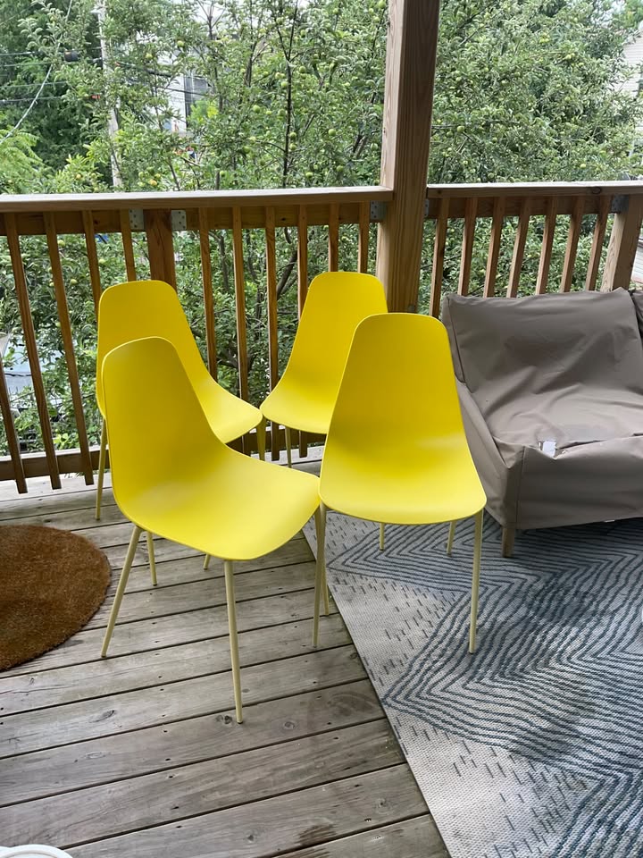 Indoor/outdoor dining chairs - photo 4