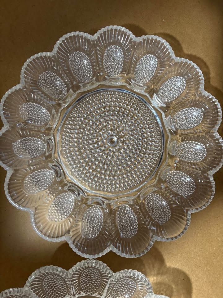 Vintage Glass plates - photo 2