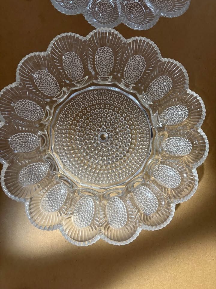Vintage Glass plates - photo 3