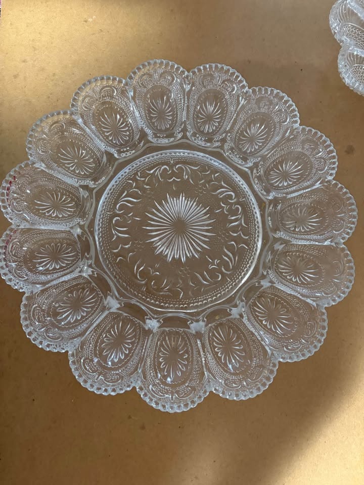 Vintage Glass plates - photo 4