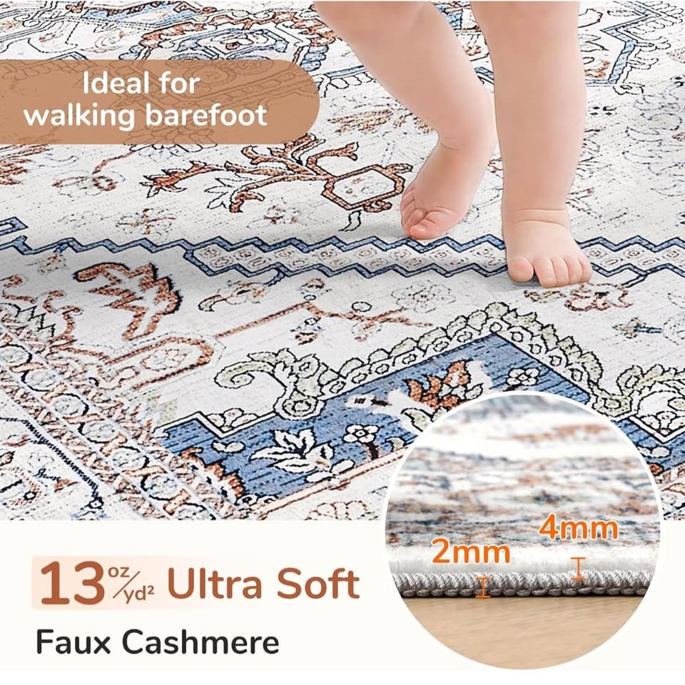 8x10 Neutral Area Rugs for Living Room - photo 4