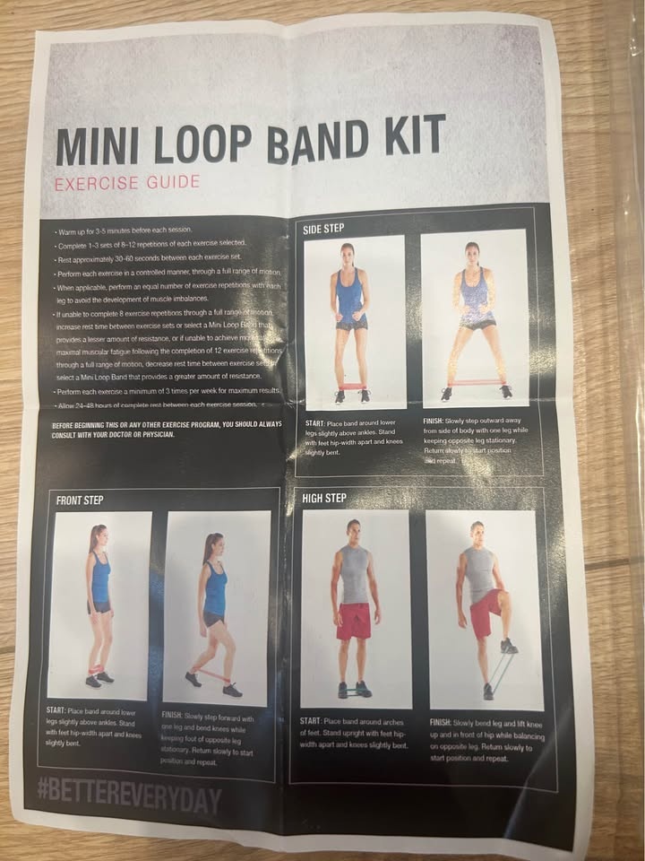 Exercise equipment - Mini Loop Bands, Skipping Rope, Belts - photo 4