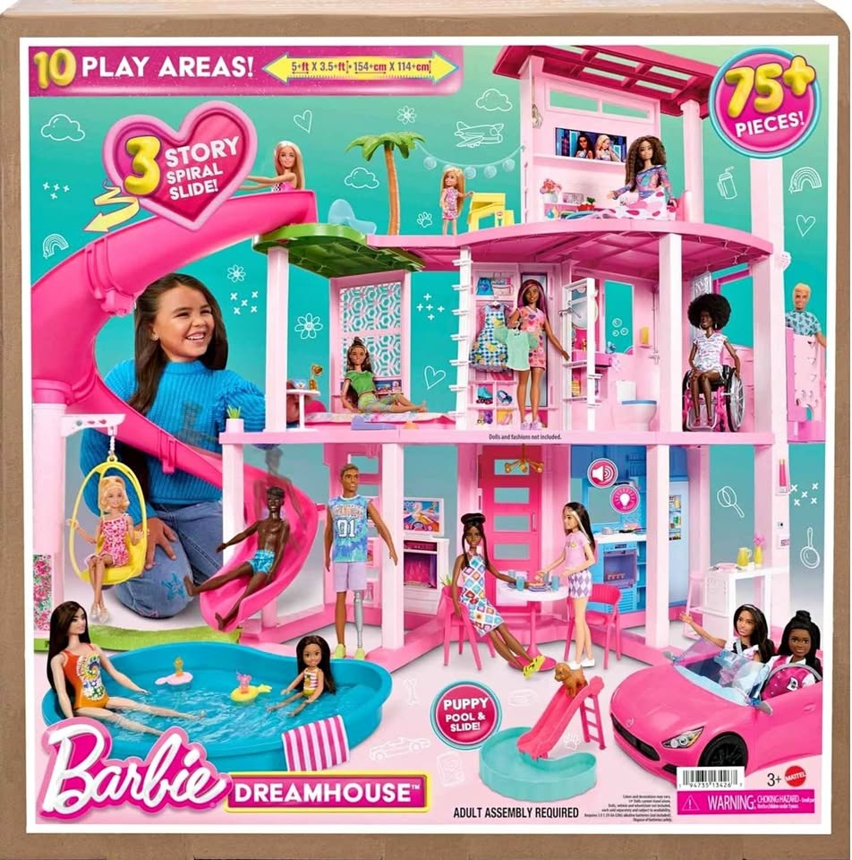 Barbie dream house (assembled)