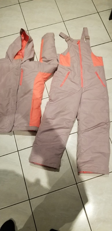 Girls Snowsuit (Winter jacket and Snow pants) Pink