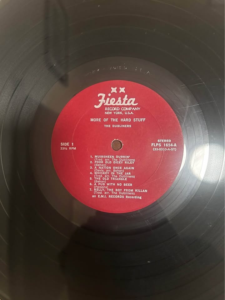The Dubliners - More of the Hard Stuff Vinyl Record - photo 3
