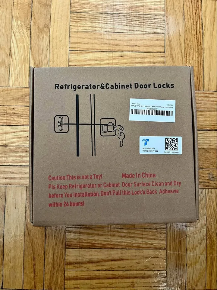 Multifunctional Refrigerator&Cabinet Door Locks 2 packs thumbnail