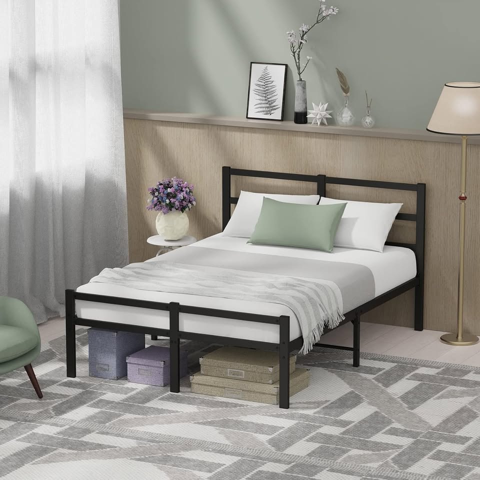 Musen Full Metal Bed Frame with Headboard - photo 4