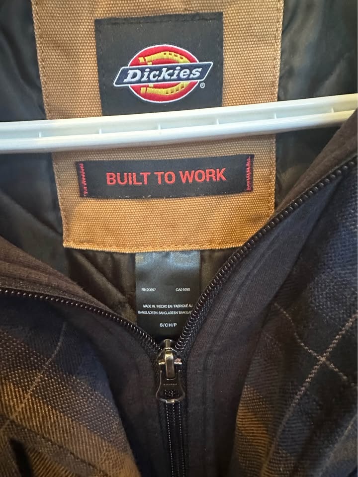 Mens Dickies Water-Resistant Jacket - Small - photo 3