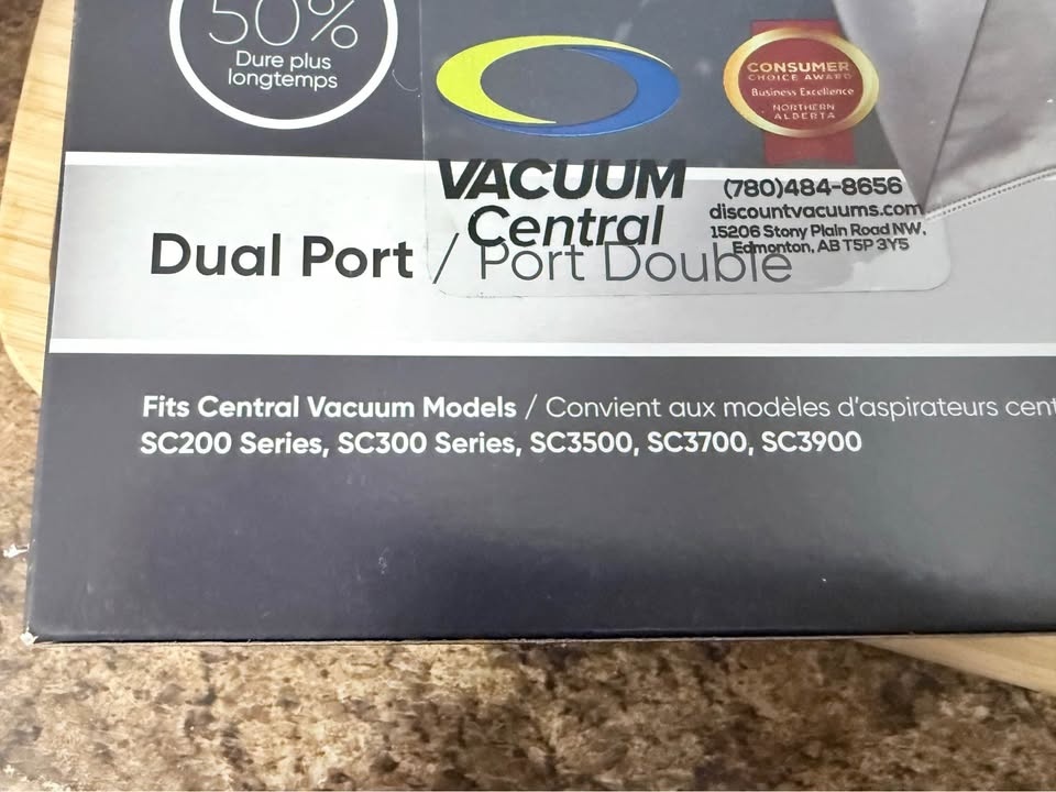 BEAM Central Vac Bags Dual Port Model B69057 (2 bags only) - photo 2