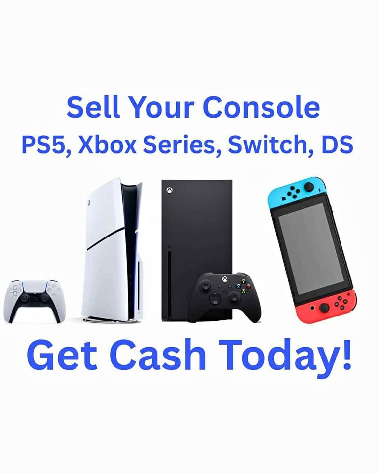 Buying videogame consoles, no hassle. See description.