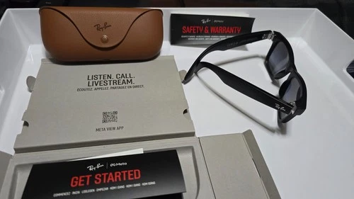 Ray-Ban Meta Wayfarer Smart Glasses Black Model RW4008⭐️Authen<w - photo 3