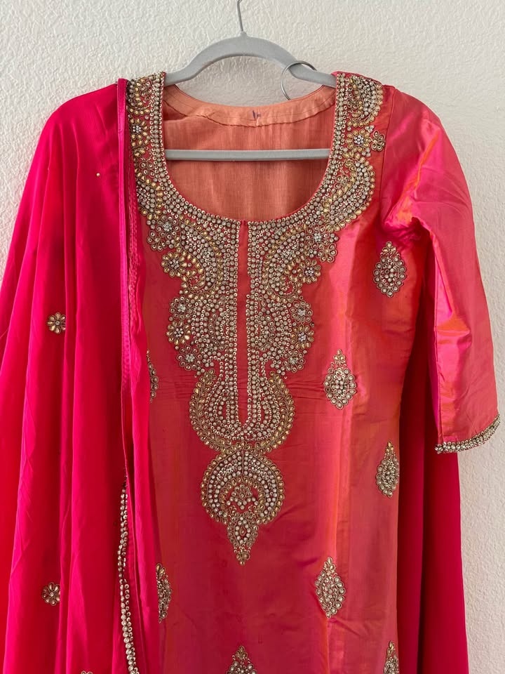 Pink Indian palazzo suit XS-S - photo 2