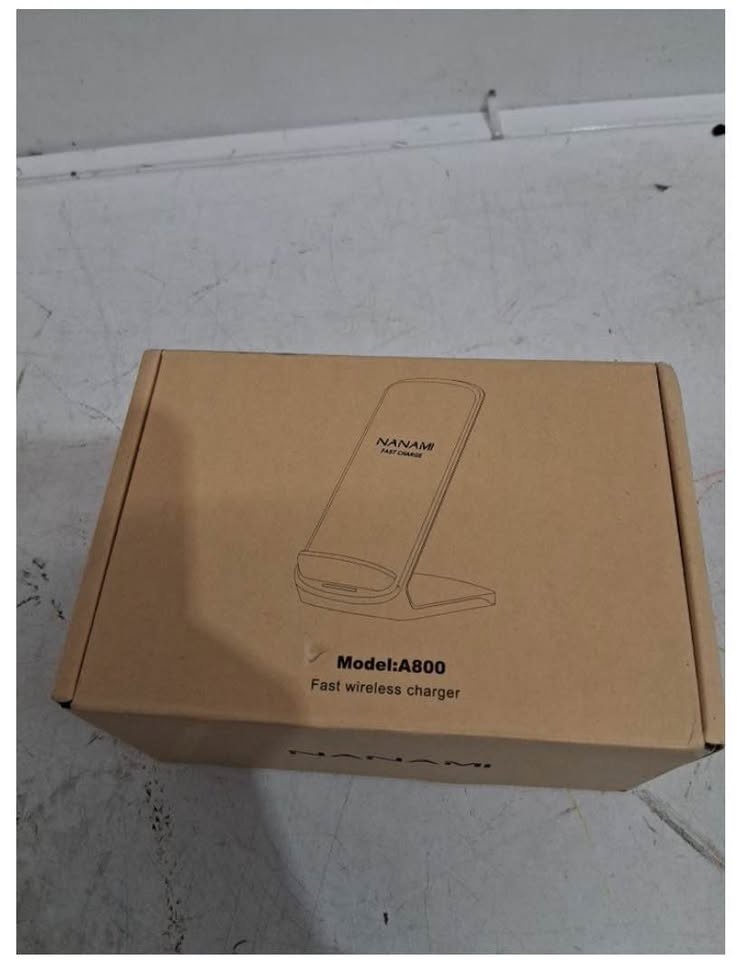 Nanami fast wirless charger compatible with most phone- white. - photo 2