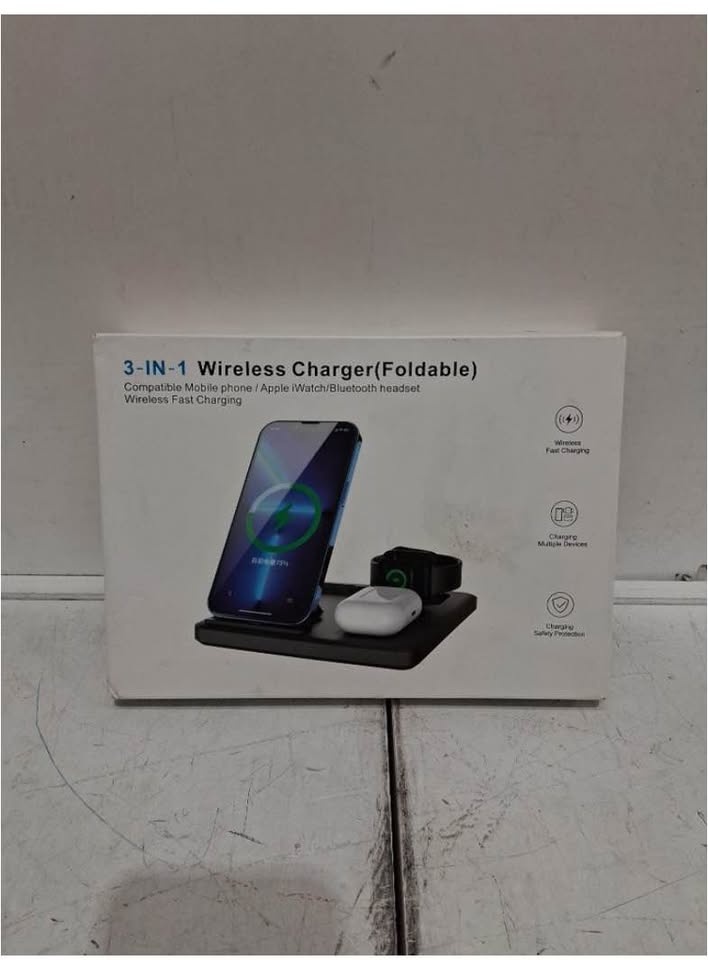 3 in 1 foldable charging station - for apple wireless charger - - photo 4
